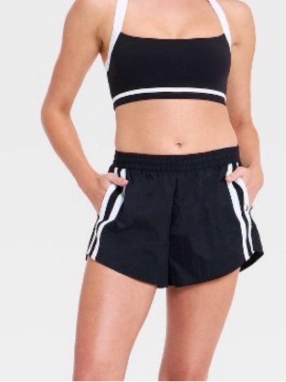 JoyLab Contrast Trim Woven Shorts Sz Large - NWT